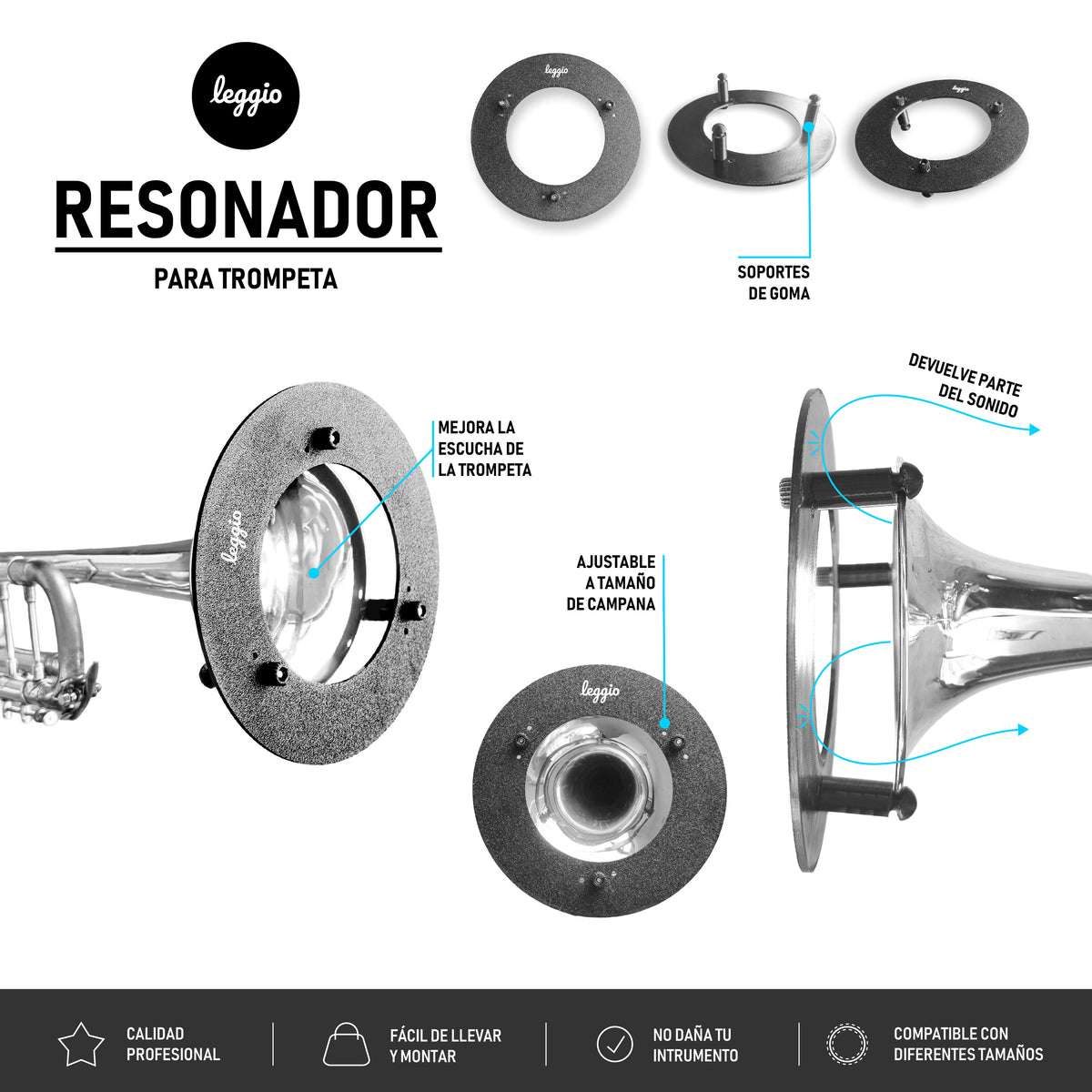 Resonador Leggio  - Trompeta