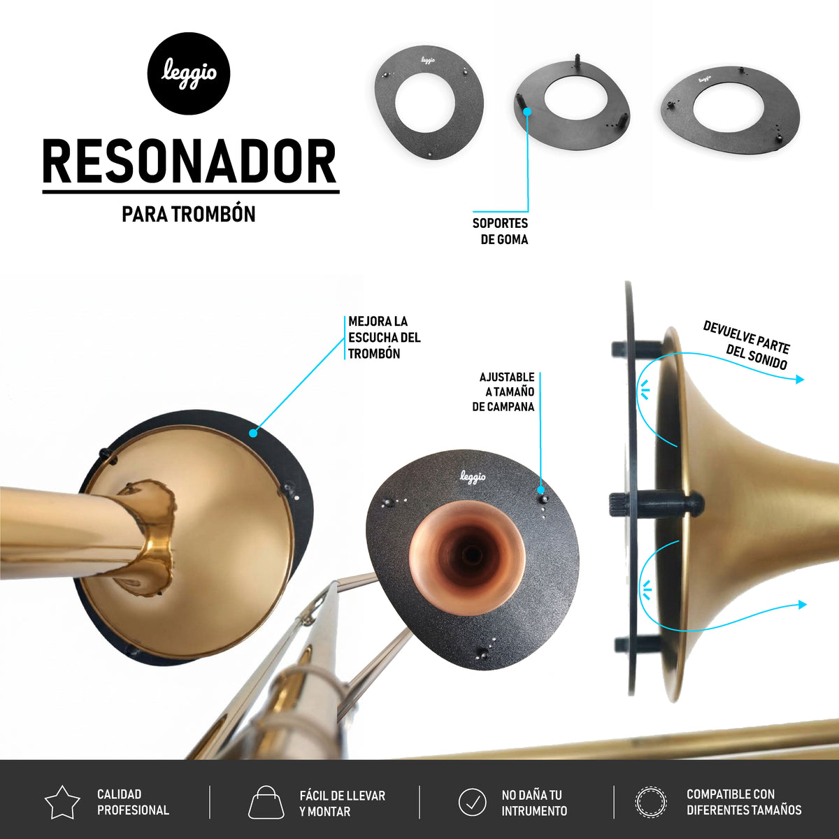 Resonador Leggio - Trombón