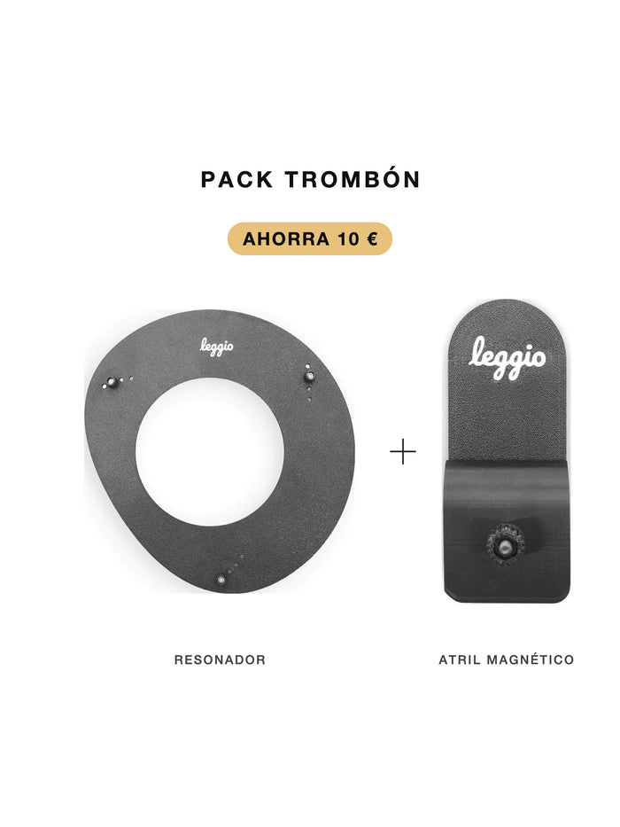 Pack Trombón: Atril Leggio + Resonador